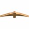 Ekena Millwork Bellingham Rough Sawn Timber Gable Bracket, Western Red Cedar, 48"W x 10"H x 4"D x 4"F, 5/12 Pitch GBW048X10X0404BEL00RWR - alternate 4